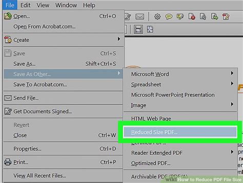 How to make a PDF smaller and reduce file size..